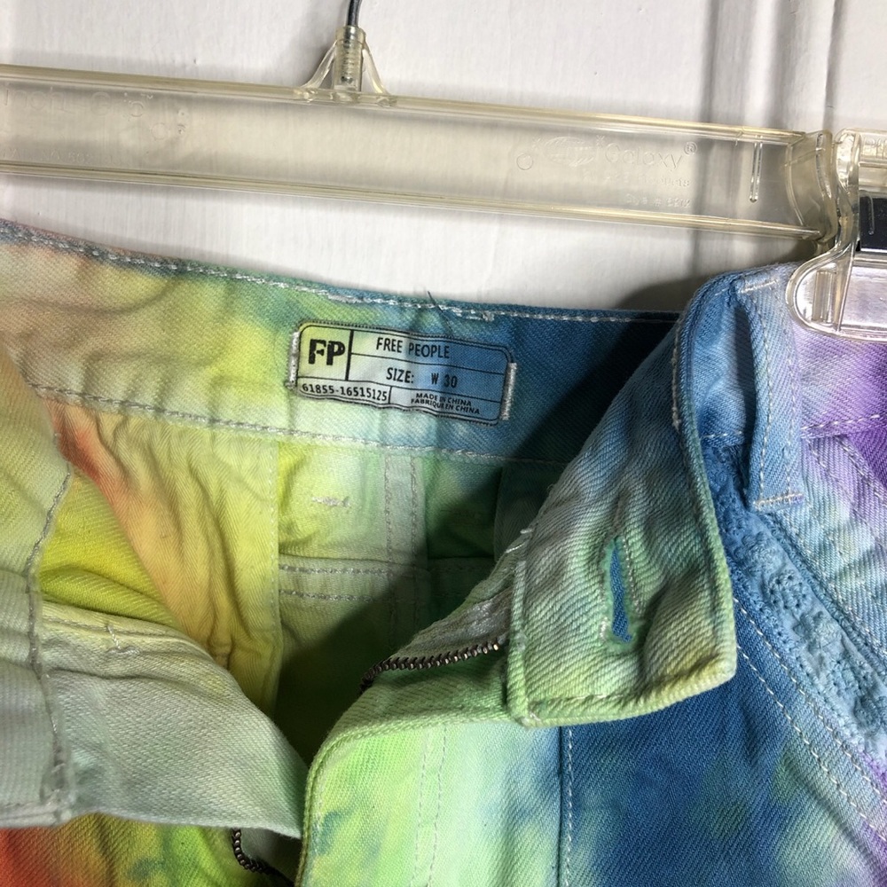 Free People Rainbow Shorts - Picture 3 of 6